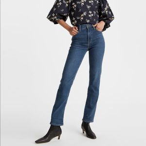 Levi’s 724 High Waist Straight Leg Jeans